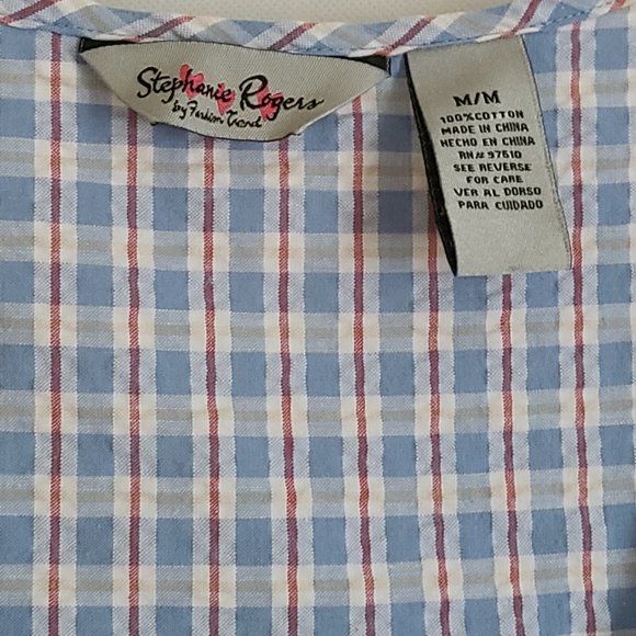 Stephanie Rogers blue dress size M - Picture 5 of 7